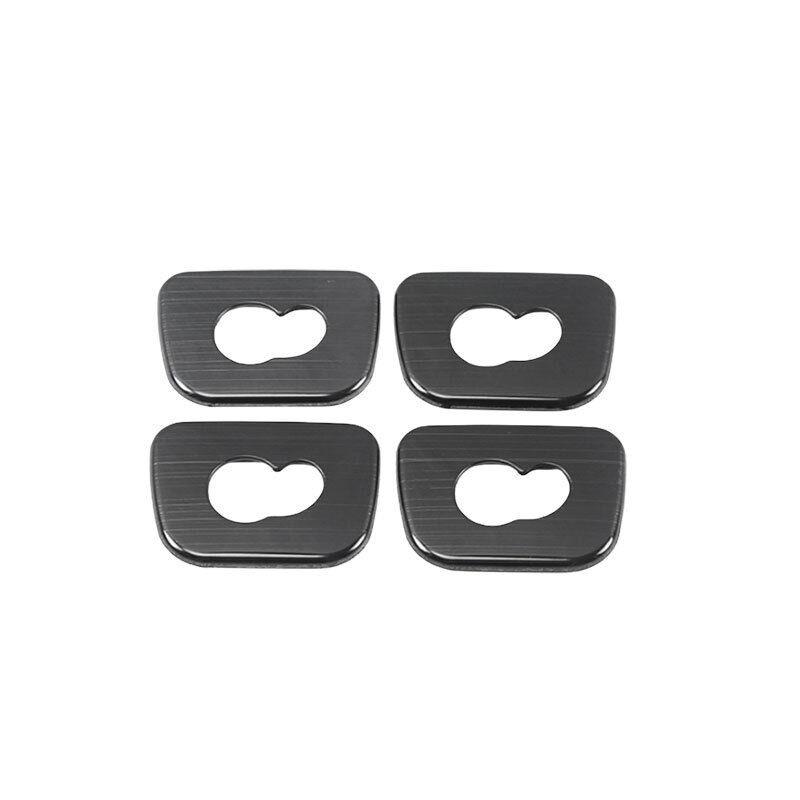 Fit For Volvo XC90 2016-2023 Black Titanium Roof Sunroof Hook Frame Trim 4PCS