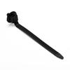 Kabel Kabelbinder Schlauchschelle Reißverschluss Schwarz 80mm*5mm Zubehör Nylon