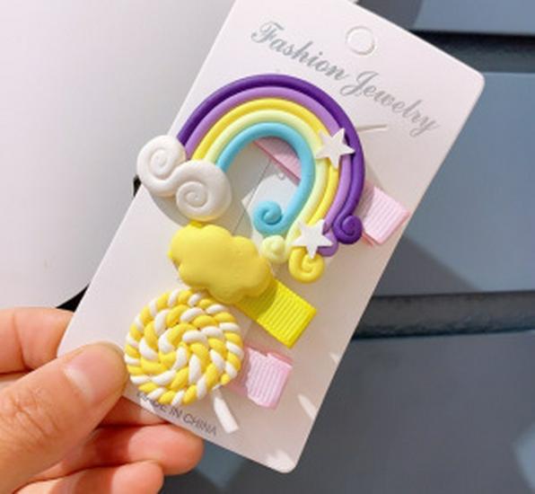 2025 Dopamine Color Children's Hair Clips - Cute Duckbill Hair Accessories for Girls