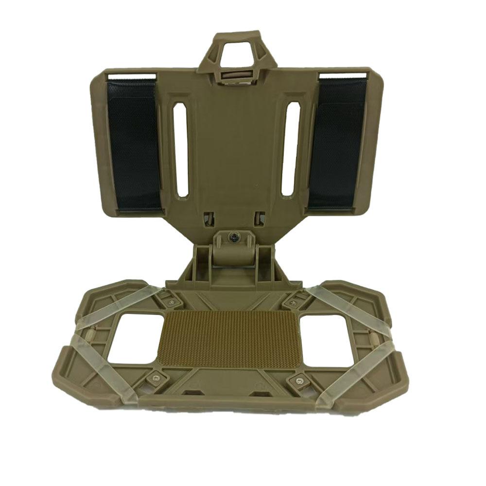 Taktischer MOLLE Handyhalter Faltbare Navigationsplatte Handy Ausrüstung Airsoft Jagdweste Zubehör