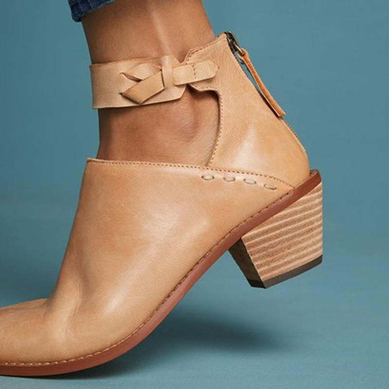 2021 Autunno e Inverno Nuove scarpe da donna retrò di grandi dimensioni  Scarpe da donna con tacco spesso grosso Stivali Martin Donne acquista in  modo economico — spedizione gratuita, recensioni reali con