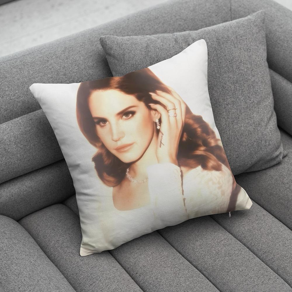 Singer LLana Del Rey Pillow Case Soft Cushion Cases for Farmhouse Sofa Decor Home Decorations and Protector