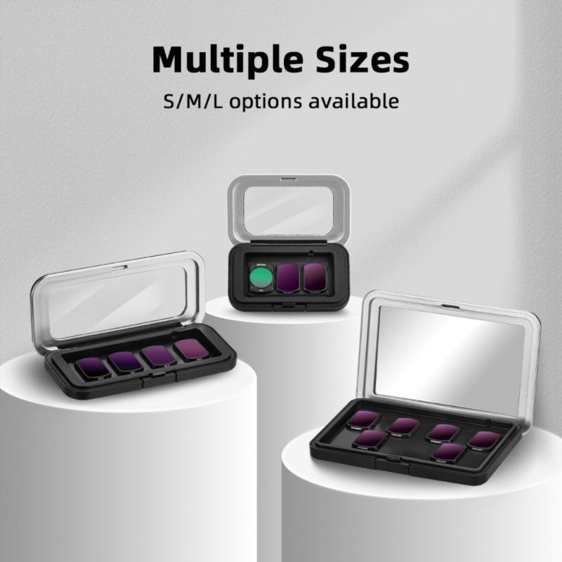 Magnetic Lens Filter Storage Case Protective Organizers for Pocket 3 Camera Accessories