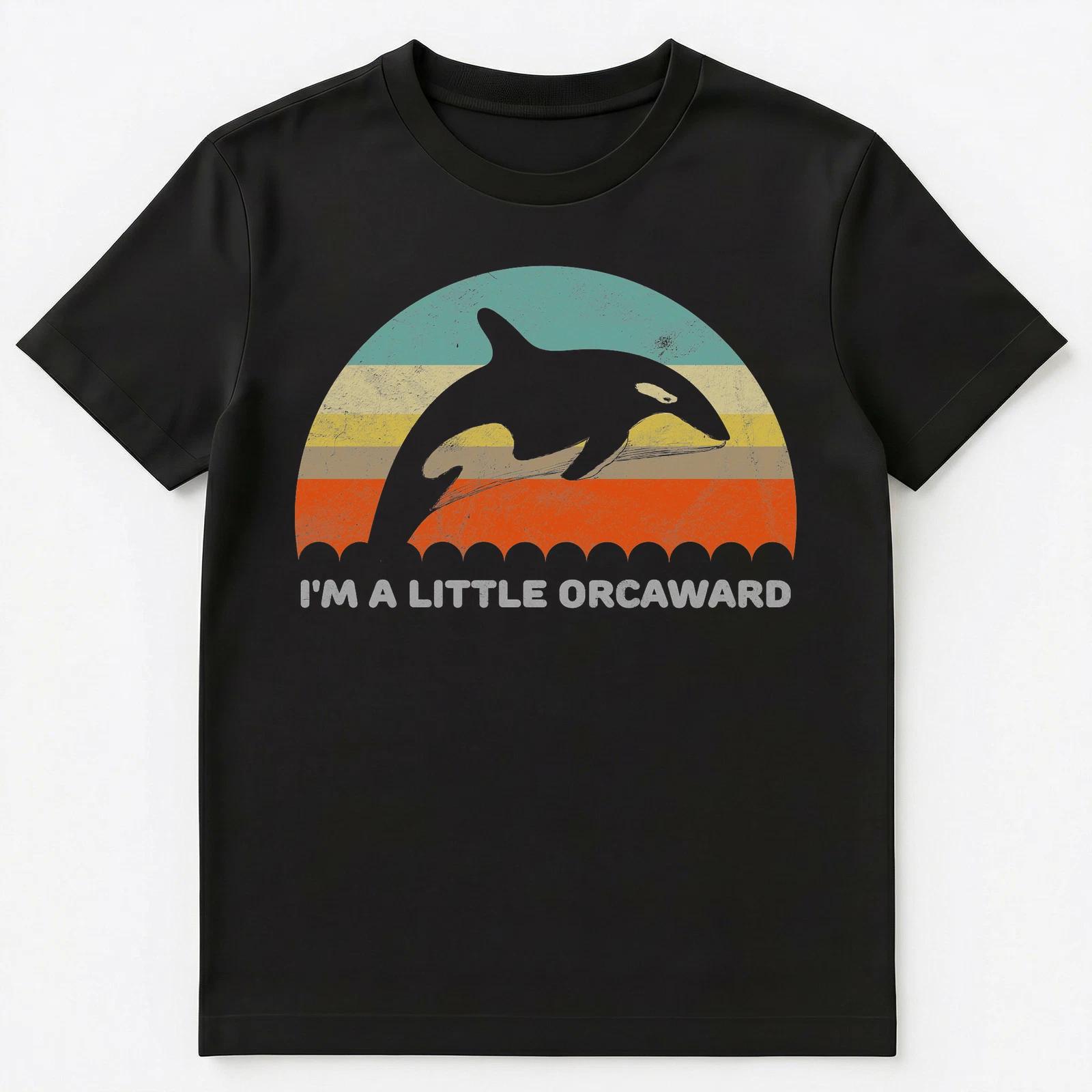 Funny Im A Little Awkward Orca Pun For Introvert Unisex T-Shirt M