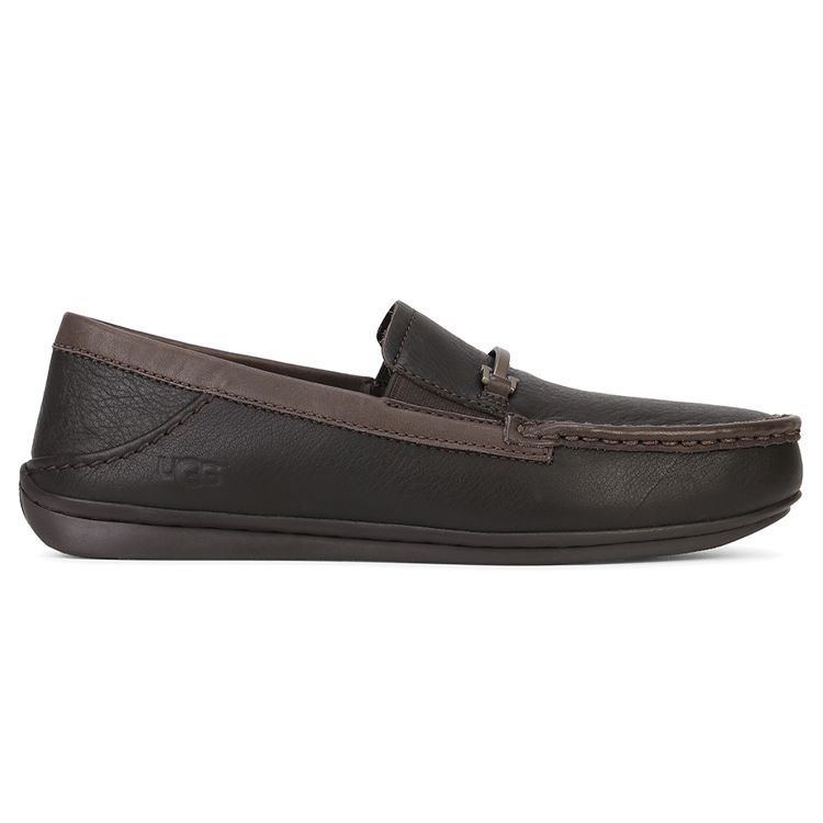 UGG Cali Heritage Horse Bit Slip-On Breathable Durable Low-Top Sports Casual Shoes Men sneaker Brown 1119974-SLTH