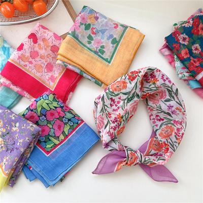 55cm Hair Scarf Cotton Square Scarf Hairband Headband Hairscarf Headscarf Turban Shawl Wrap Bandanas