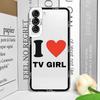 Fashion Singer TV Girl Music Albums Phone Case for Samsung Galaxy A14 4G A16 A55 A54 A36 A53 A13 5G A15 A25 A52 Clear Soft Cover