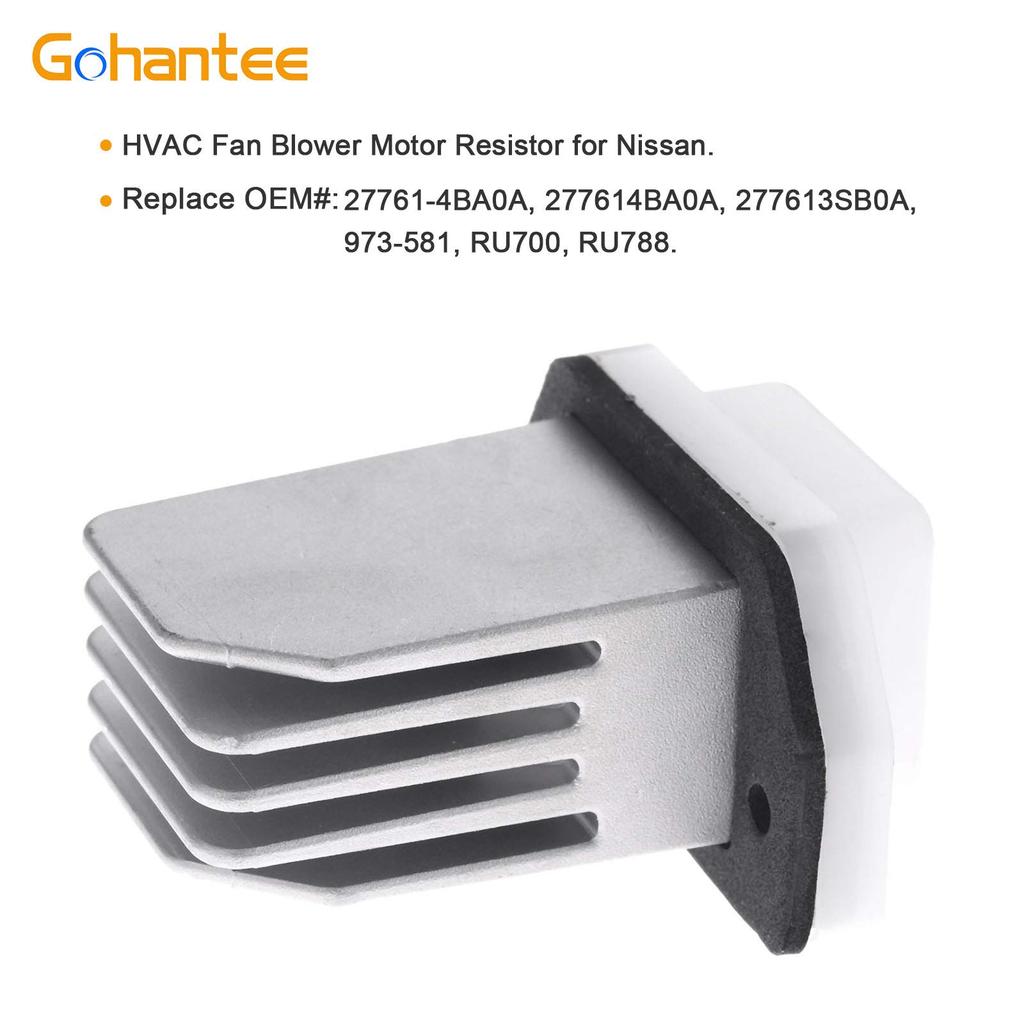 Rezistor Suflantă Încălzire Rezistor Suflantă Rezistor Motor Suflantă Motor Suflantă Piese Auto Înlocuire pentru Nissan NV1500 2500 27761-4BA0A 27226-70T03