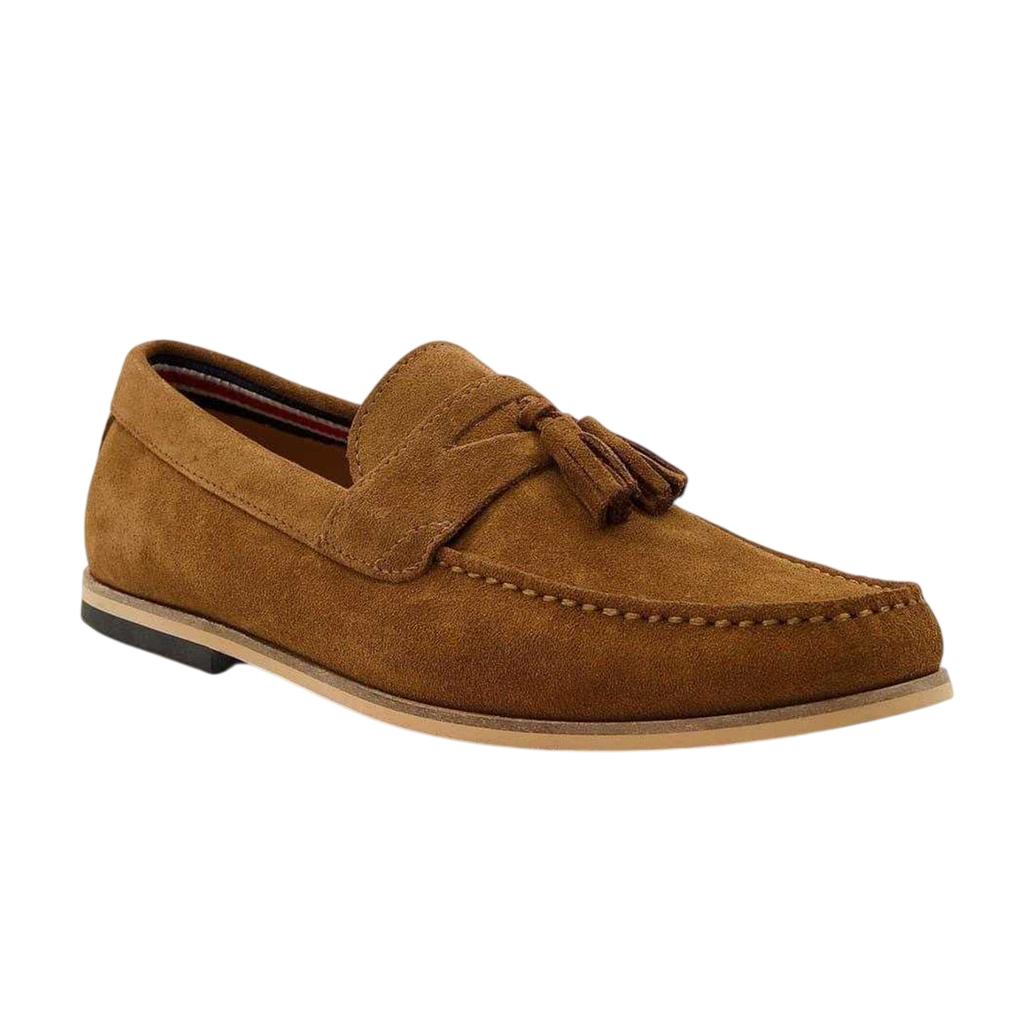 Dune London Mens Bart Suede Loafers