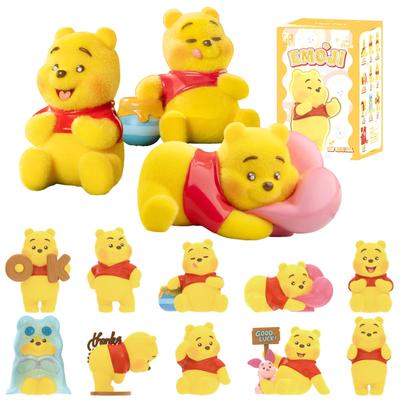 TOP TOY Disney Winnie the Pooh Emotion Series [1 Piece] Gachapon Blind Box Figure Soft Vinyl PVC Premium Toy Birthday Gift Winnie the Pooh Character