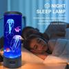 Creative 7 Colors LED Jellyfish Lamp Color-Changing Desktop Decor Night Light Mood Lighting USB Charging Desktop Light Kids Room