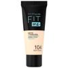 Foundation - Maybelline - Fit Me - 104 Soft Ivory - 30ml - Normal to Oily Skin