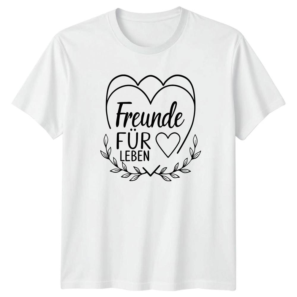 Freunde Fr Leben TShirt GerUnisex Sayings Friendship Gift For Him And Her S