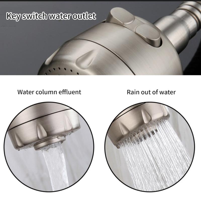 Wall Mounted Kitchen Faucet With Ceramic Cartridges Washbasin Mixing Switches 360 Degree Rotate Sprayers Faucet Enduring