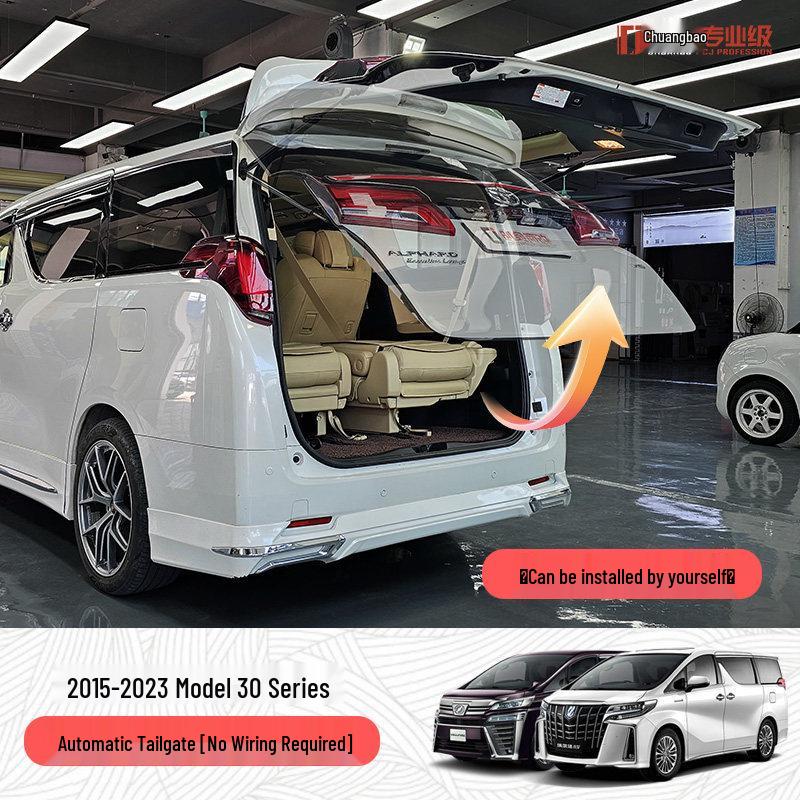 Electric Tailgate Modification for Toyota Alphard/Vellfire: One-Button Trunk Lifting/Lowering