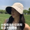 Upgraded Vinyl Large Brim Sun Hat Children'S Summer Sun Protection Hat Versatile Face Small Uv Protection Bucket Hat