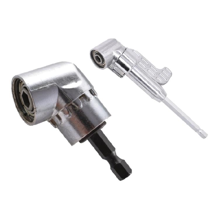 105 Degree Right Angle Driver Drilling and Driving Power Screwdriver Drill Attachment Adapter with 1/4inch Hex Shank