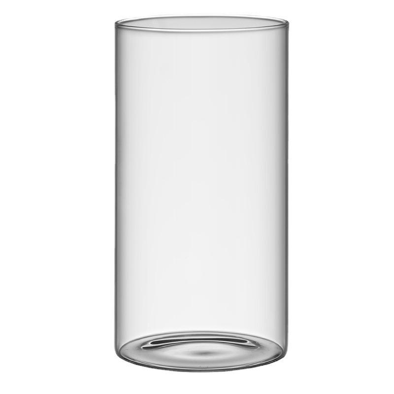 Straight Cylinder Glass Vase for Pothos and Hydroponic Decor