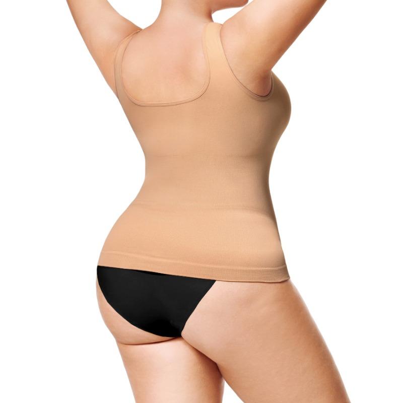 Foreign Trade Plus Size Women's Shapewear Seamless Tummy Control Bottoming Vest Shaping Tight Sports Bra Fishbone