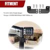 Rear Roof Pillar Roll Cage Bar Reverse LED Light Pod Mounting Brackets Compatible with Polaris Ranger Full Size 2013-2025