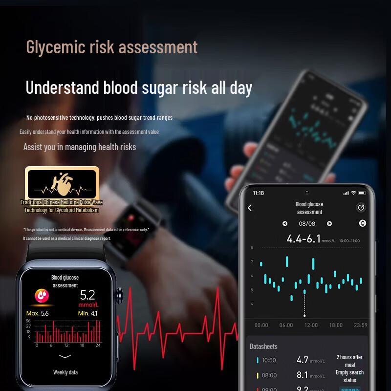 KPEP 4G Smart Health Watch with Advanced Medical Monitoring (CN version)