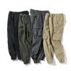 Herrenmode übergroße Camouflage-Cargohose, Outdoor-Armeehose, multifunktionale Kampfhose, dünne Dschungel-Kampfhose