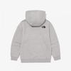 North Face Kids Mini Box Logo Hoodie Melange Grey Nm5pq57t