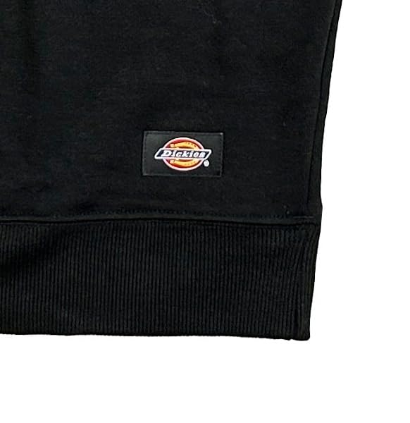 Dickies Sweatshirt Top and Bottom Fleece M Set, Loungewear, Men's Sweatshirt, Lining, Warm, Plain, Simple, Black,
