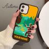 Fish Repeat Personalised Name Carp Phone Case for iPhone 17 Air 15 16 16e 11 12 13 14 Pro Max Plus Cover coque Fundas