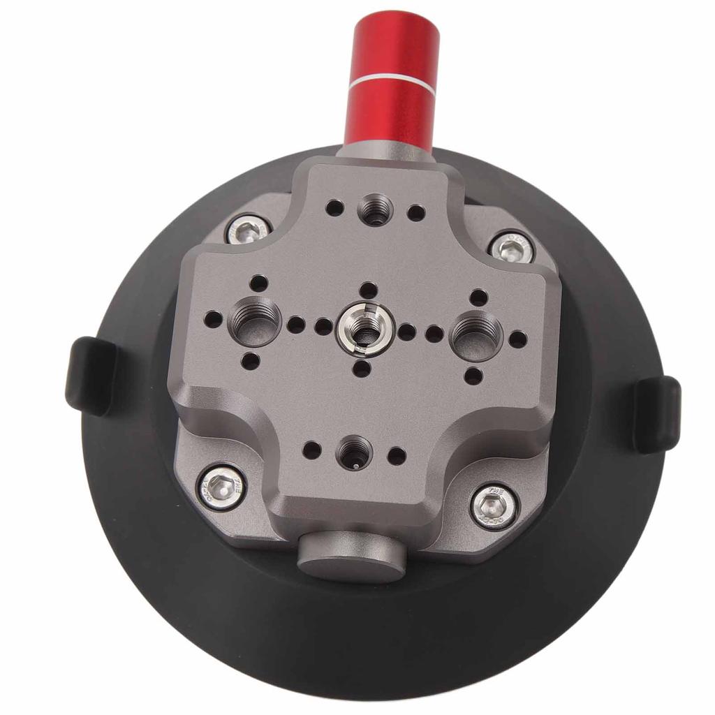 Kamera Samochodowa z Przyssawką 4,7 Cala Aluminiowy Stop Silikonowy Metalowy Uchwyt Samochodowy z Otworem na Śrubę 1/4 3/8 Calaa dla