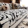 New Red Thick Soft Sofa Cover Fabric Anti Slip One-Piece Anti Cat Scratch Comfortable Sofa Cushion Cover For Autumn And Winter