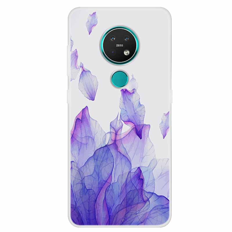 Per Custodia Nokia 7.2 Nokia 6.2 Lusso Silicone TPU Morbida Cover Posteriore Custodia Telefono Per Nokia 7.2 Funda TA-1193 TA-1178 Cartone Animato Coque
