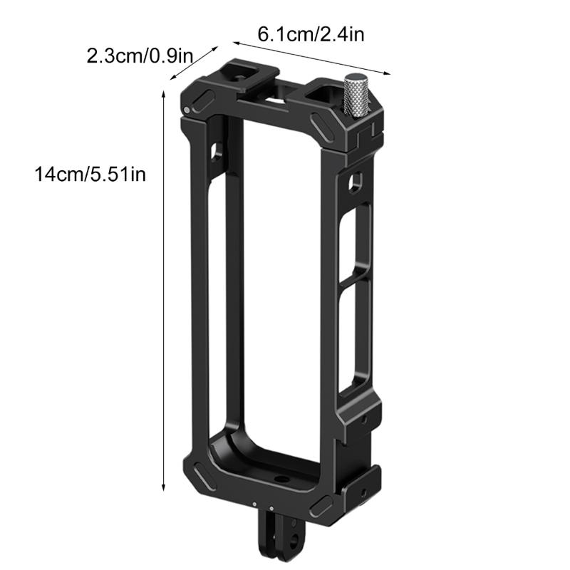 Camera Case Metal  Cage for X4 Camera Mount Border Protective Expansion Frame Access