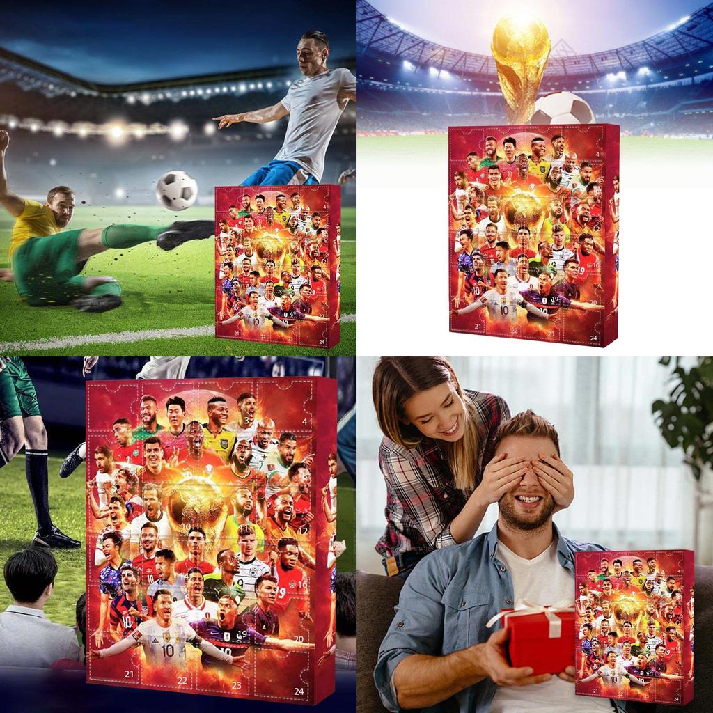 Exciting World Cup Advent Calendar Festive Pvc Design For Holiday Cheer And Countdown