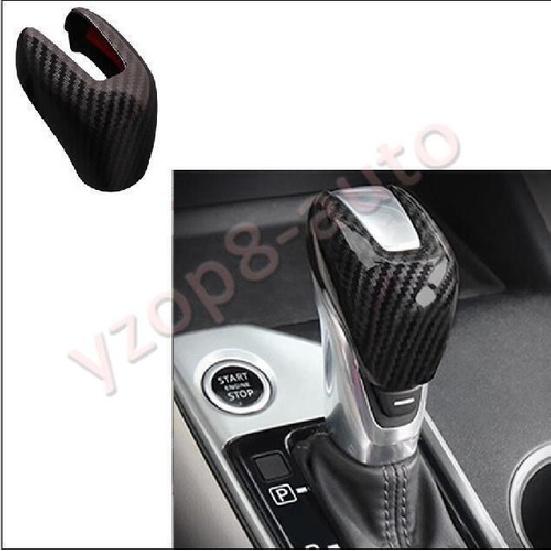 Carbon Fiber Look Gear Shift Knob Cover Trim 1pcs For Nissan Altima -2024