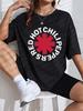 Red Hot Chili Peppers Vintage Distresed Asterisk Tshirt Women Men Streetwear Short Sleeve Casual Fashion O-neck Cotton Tops