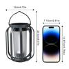 2025 New Solar Flame Camping Lantern Outdoor Decorative Hanging Light Garden Decor Tripod Atmosphere Lamp