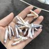 1Pc, Chicken-claw Shape Pearl Pendant With Hole, Natural Freshwater Pearl Charms for Jewelry Making DIY Necklace Bracelet Accessories 18×30mm
