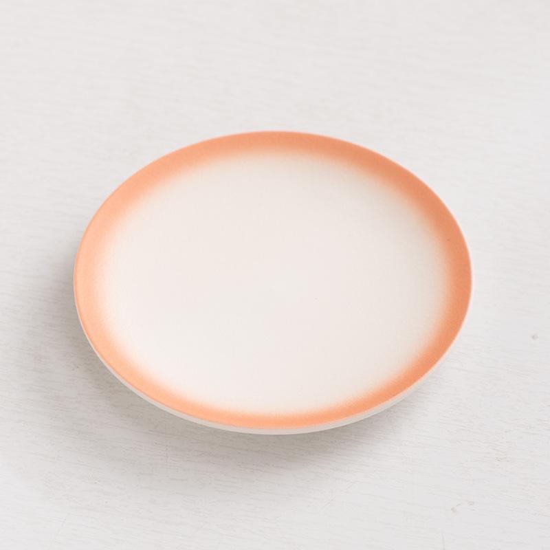 High-end Coffee Cup Gradual Change Exquisite Ceramic Cup and Saucer Set High Value Mug Light Luxury Design Gift