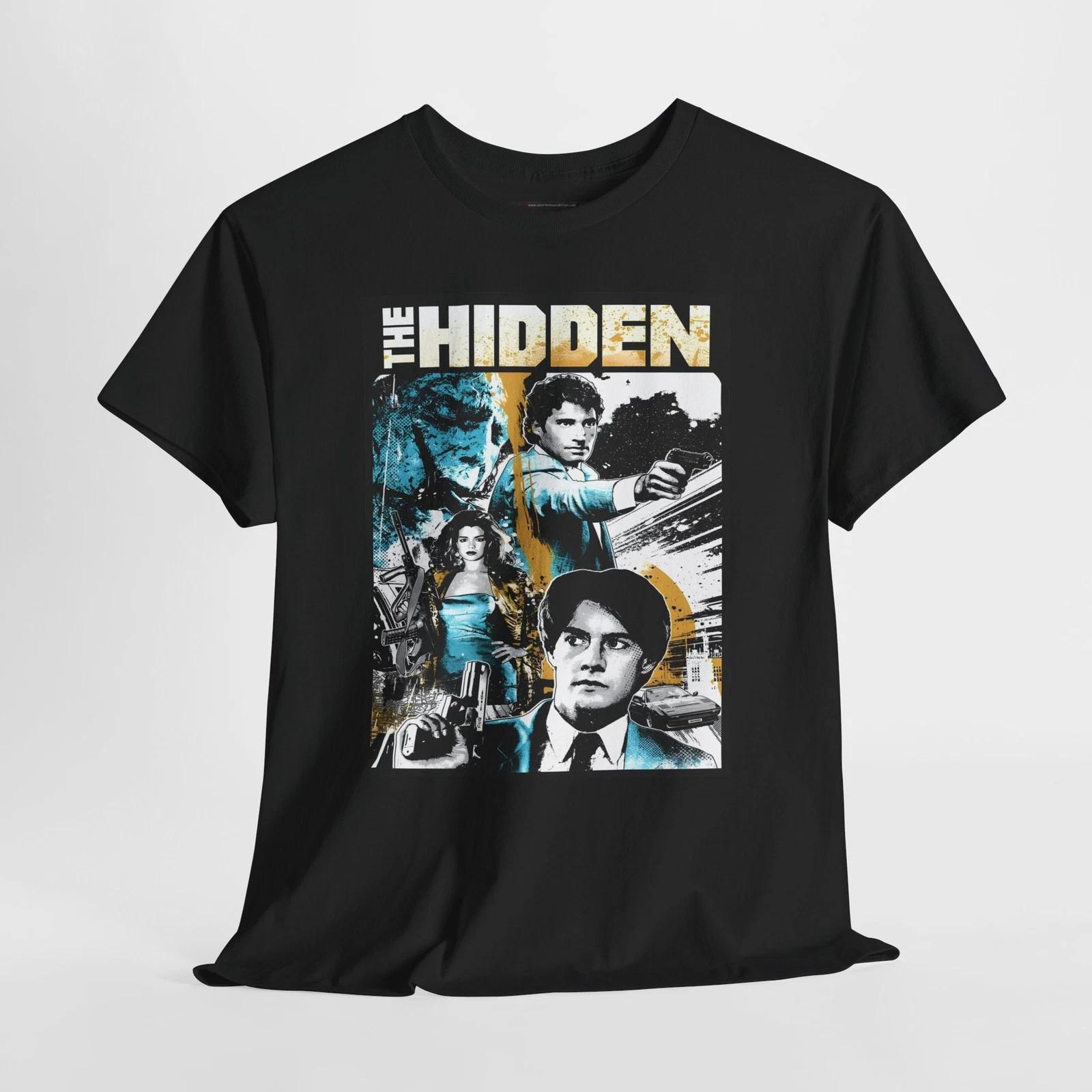 The Hidden 1987 Retro Movie Poster Horror Unisex Graphic T-Shirt S