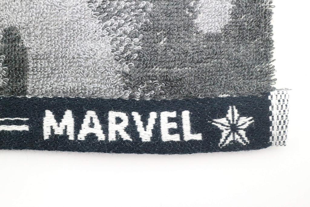 Marushin Face Towel Marvel Logo Camouflage Logo 34x80cm Cotton 2505022600 100%