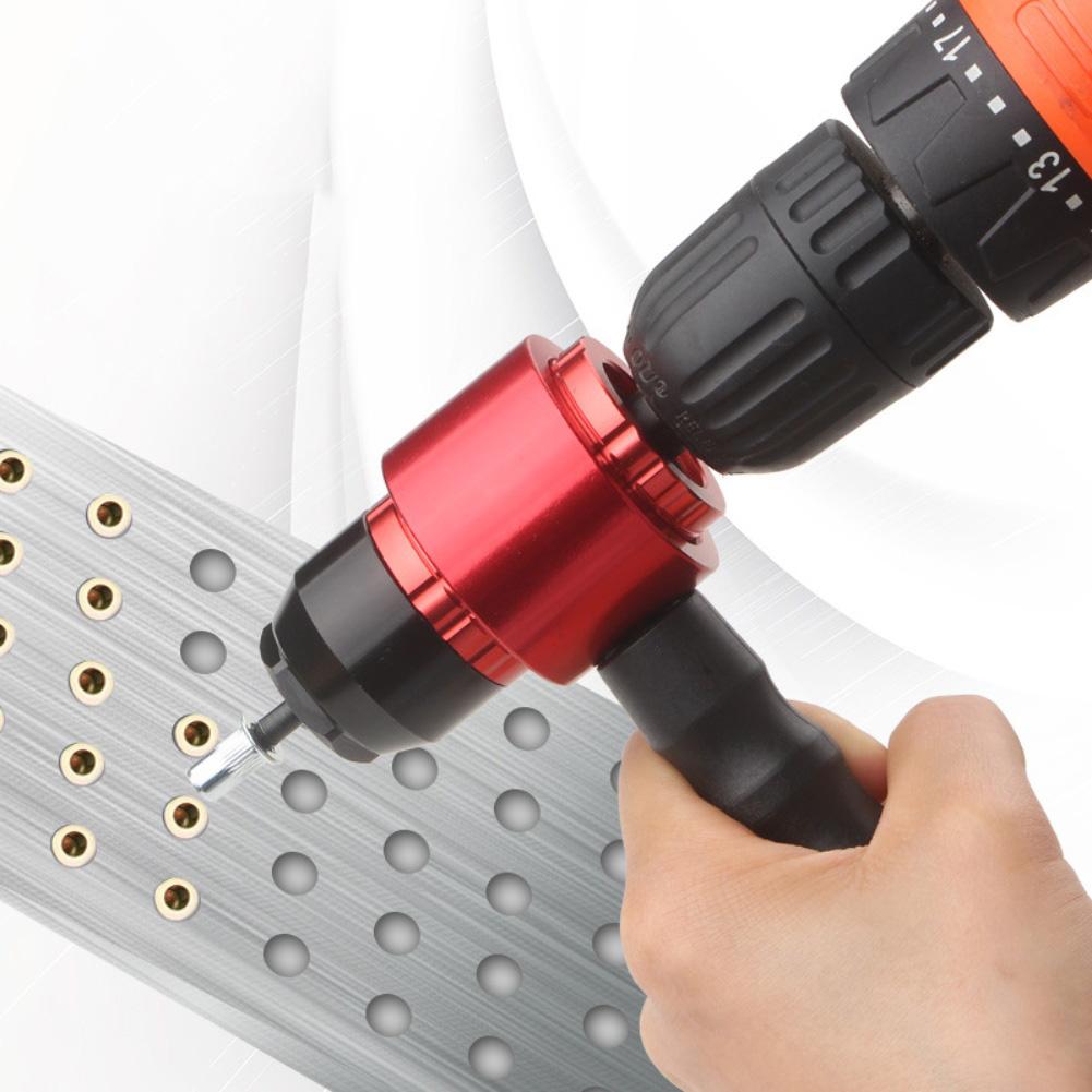 

Electric Rivet Tool Adapter Kit Cordless Drill Riveting Insert Nut Tool Kit For Mechanical Maintenance Repair Tool China Mainland