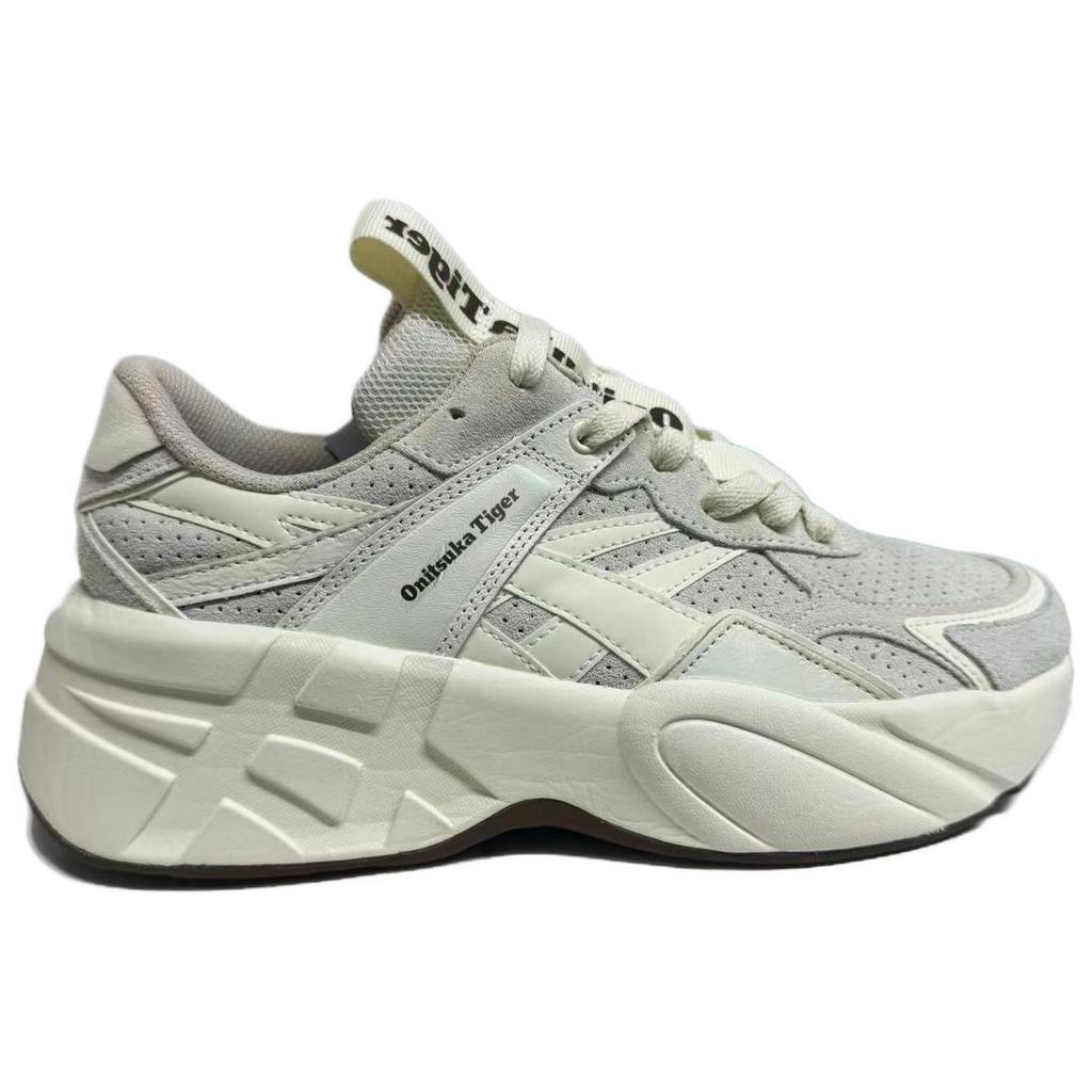 Onitsuka Tiger Height Increasing Low top Casual Shoes Unisex Ecru 1183C377-750