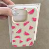Cartoon Watermelon Slice Pattern Design Protective Cover for iPhone 17 16 15 14 13 12 11 16E Series Pro Max Plus