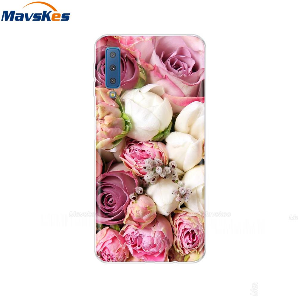 Silicone Cover For Samsung Galaxy A7 2018 Case A750 A750F Case 6.0' TPU Phone case For Samsung A 7 2018 750 750F Fundas Coque