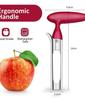 Premium Apple Corer Remover Stainless Steel Apple Pears Seed Core Tool Fruit Cutter Seeder Slicer Knife Kitchen Vegetable Tools