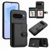 For Google Pixel 10 Pro/Google Pixel 10 Case RFID Blocking Card Holder Kickstand TPU+PU Leather Phone Back Cover