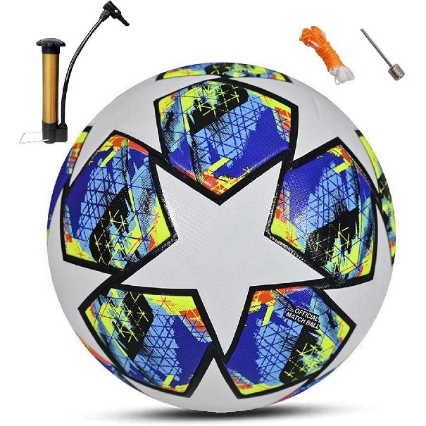 2024 Champions League Football Fans Memorabilia Soccer Regular No. 5 Ball Birthday Present, Size 5