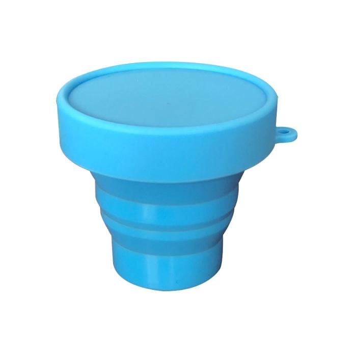 Household Silicone Folding Water Cup Outdoor Travel Silicone Gargle Cup Retractable Mini Cup Portable Compression Folding Cup
