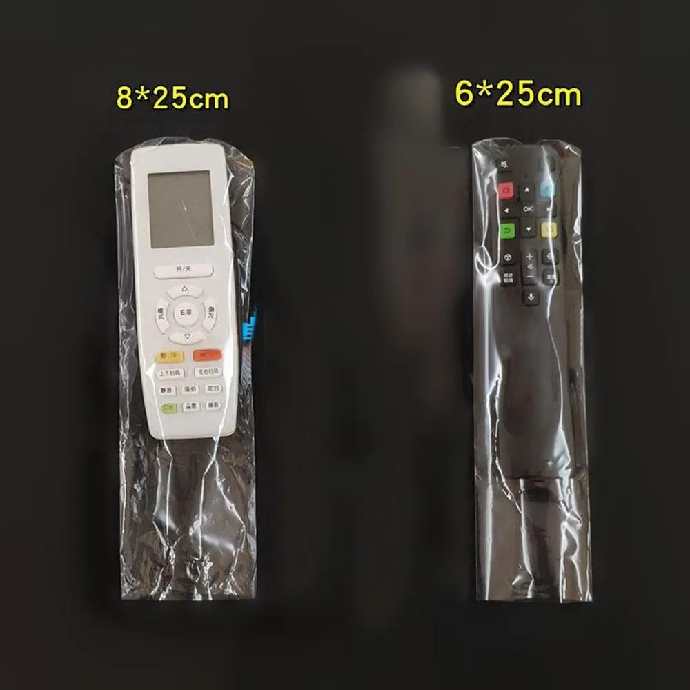 5/10/20PCS Transparent Shrink Film Bag Anti-dust Protective Case Cover For TV Air Conditioner Remote Control Plastic